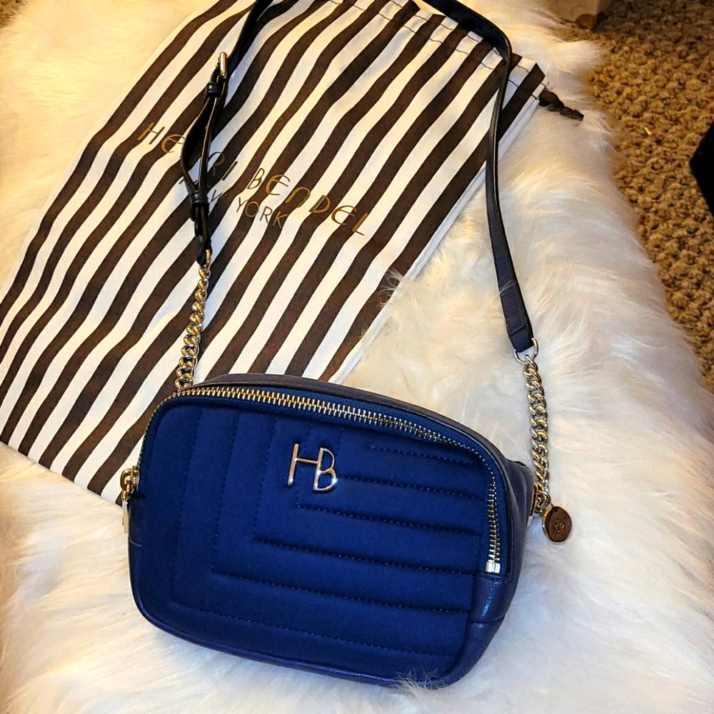 Henri Bendel Navy Fanny Pack